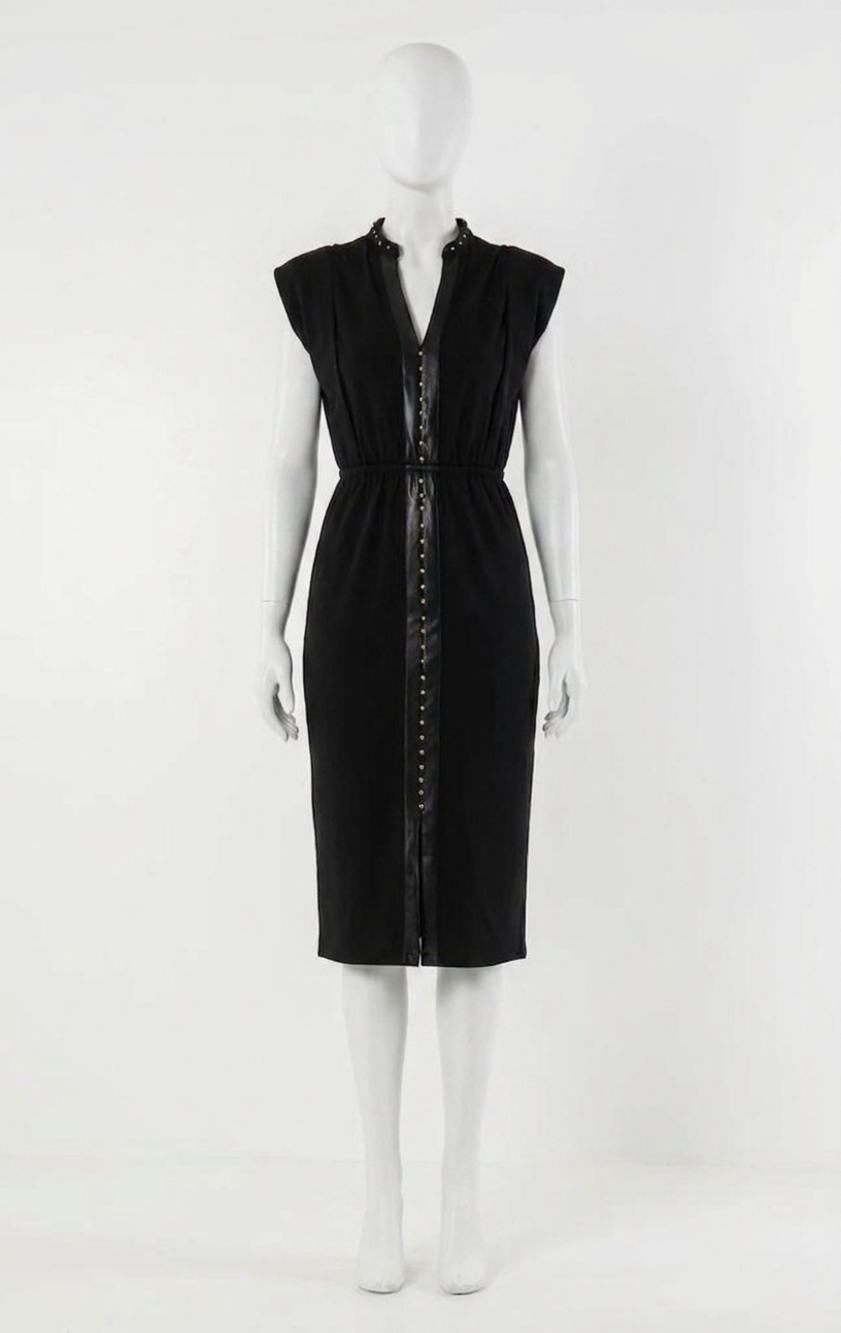 NEW EMILY MCCARTHY meme dress in black
